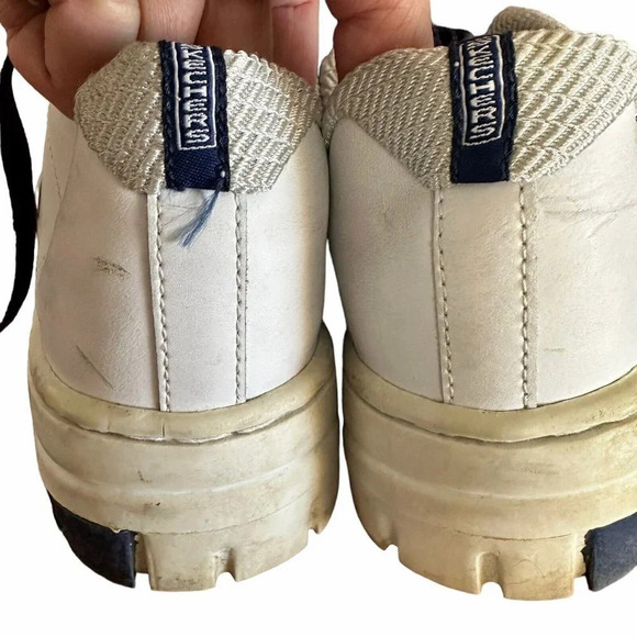 Y2K Skechers Chunky Platform Sneakers Shoes Womens 8 Leather White 90s‎ Vintage - Picture 12 of 16